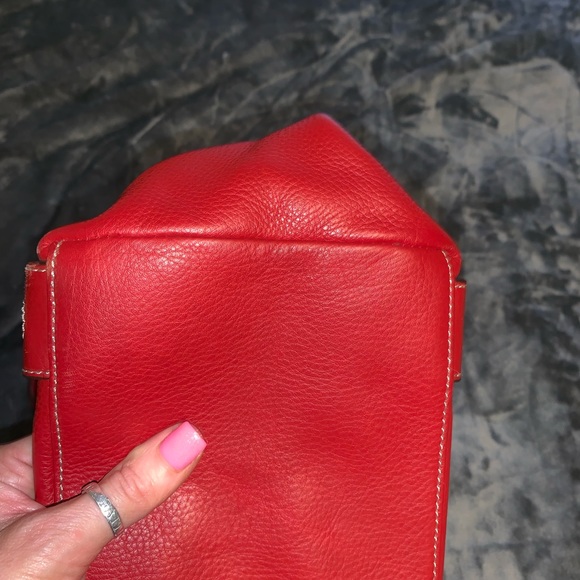 Tignanello Red Leather Purse - Picture 5 of 8